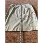 Harold’s Beige Pencil Skirt with Multicolor Embroidery Photo 3