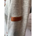 Wanakome  Athena‎ Hoodie Pullover Sweatshirt size Small Shacket Asymmetrical Gray Photo 8