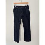 Tecovas Women's High Rise Straight Jeans Dark Blue Wash Cowgirl Western Size‎ 28 Photo 1