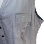 Alfani  Faux Suede Dress Gray Size 24W NWT Plus Size Minimalist Coastal Boho Cute Photo 4