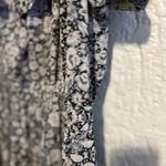 MISA Los Angeles  Josefine‎ one shoulder floral ruffle mini dress size Small Photo 10