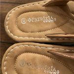 Spring Step Patrizia By  Embellished Tan Wedge Sandals Size 9 New Without Tags Photo 2