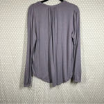 Barefoot Dreams Purple Long Sleeve Top Photo 4