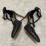 Gianni Bini  Stiletto Heel in Black White Dot Size 5.5 Photo 2