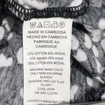 Michael Kors Black White Valentine Hearts 3/4 Bell Sleeve Blouse Top M Photo 11