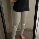 English Rose metallic star leggings gray Photo 0