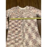 Solitaire  by Ravi Khosla duster Cardigan Sweater Fuzzy Knit Multicolor retro M Photo 2