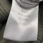 Unbranded Army Green Wide Wale Corduroy Belted Long Sleeve Shirt Dress SIze XL Photo 3