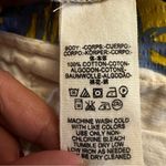 Free People  Island Tropical Drawstring Shorts in Mango Combo Size 6 Photo 9