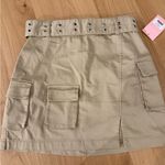 Juicy Couture Nomad Brown Cargo Skirt with Belt Photo 1