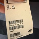 Divided  by H&M Striped Black and Gray Women's Skirt Photo 8