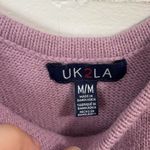 Uk2la  Lavender Purple‎ Cropped Sweater Tank Medium Photo 1