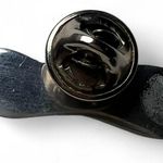 Pin Brooch Vintage Cowboy Western Cowgirl Artisan Pewter Silver Tone Metal Photo 1