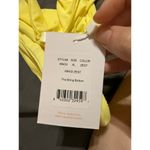 ANDIE NWT  Swim Zest Yellow Tie String Bikini‎ Bottom Size XL Bright Photo 2