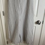 ZARA trf Woman’s Striped Sleeveless Jumpsuit with pockets size large Photo 8