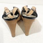 Marc by Marc Jacobs  Size 36/5.5 Tan Black Toe Cap Sling Back Heel Shoes Photo 3