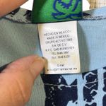 Arli Womens Blue Fish Seashells Print Maxi Dress M Puerto Vallarta Mexico Size M Photo 5