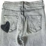 MOTHER The Button Fly Dazzler Ankle Straight Blue Size 26 Photo 6