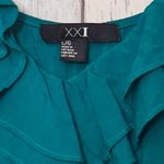 Forever 21   Women's Thin Strap Teal Rayon Romper With Pockets Sz L NWT Photo 8