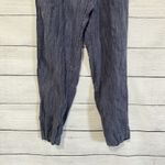 Athleta Retreat Linen Ankle Pants Womens Size Medium Minimalist Neutral Resort Photo 3