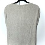 Massimo Dutti Sleeveless Knit Sweater Dress in Cream Photo 4