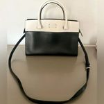 Kate Spade Black and Ivory Colorblock Grove Street Satchel Purse Photo 1