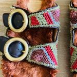 Anthropologie  Maliparmi Beaded Slide Sandals Size 38 US 8 NWOT $380 Photo 6