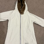 Marmot  Women's Cream Ski Jacket with Faux Fur Trim Photo 0