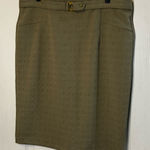 Vintage NYC Olive Pencil Skirt Green Size L Photo 0
