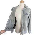 Patagonia  Shearling Hoodie Full Zip Grey Sz S Photo 8