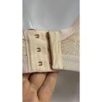 Aerie  Women’s Cream Floral Lace Padded Wired Balconette Bra Size 38DD Photo 9