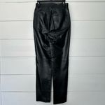 wilson's leather Wilson’s Women’s 6 Black 100% Leather Black Pants Photo 4