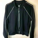 Good American  black track jacket sz 2 (M) Photo 4