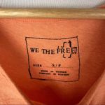 Free People  We the Free Summers End Orange Linen Swing Tank Top S Photo 5