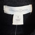 Treasure & Bond  Black Cable Knit Sweater Size‎ Small Cotton Blend NWT Photo 6