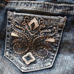 Ariya jeans boot cut light denim blue jeans size 5/6 Photo 4