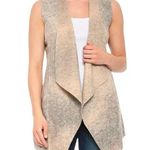 Parkhurst Tracy Open Front Angora Wool Lagenlook Vest Women’s Size Small Photo 0