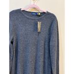 Ralph Lauren Polo  Dress Womens Gray Boucle Wool Blend Knit Sheath Long Sleeve Photo 5