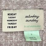 Anthropologie Saturday Sunday Gray Waffle Knit Lightweight Sweater by Photo 2