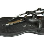 Vionic Miami Thong Sandal Size 7.5 Black Photo 5