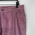 Garnet Hill  Corduroy Pants Women 16‎ Plus Peach High Rise Stretch Classic Career Photo 4