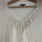 Anne Klein White Embroidered Blouse Photo 2