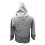 Free People Free People Cardigan Hooded BiG Button Front Sweater Women's SZ Large Soft Wool Photo 4