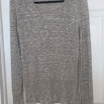 Miami  Gray Cross Front Sweater Size S Photo 0