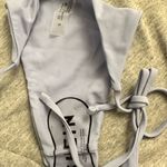 SheIn small bandeau halter, Perwinkle Brazilian cut bikini Photo 1