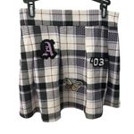 Planet Gold  Tartan Skirt With Appliqués Photo 1