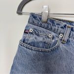 Polo Ralph Lauren denim distressed cut out shorts sz 6 Blue Photo 2
