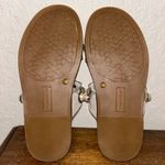 Copper Key Faux Pearl Clear Jelly Slip On Sandal Shoes Size 7.5 Photo 6