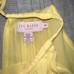Ted Baker  London Pleated Lohloh Yellow Tank Top size 4 Photo 1