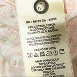 Anthropologie  Maeve Lena Orange Yard Dyed Balloon Sleeve Button Front Tunic Top Photo 6